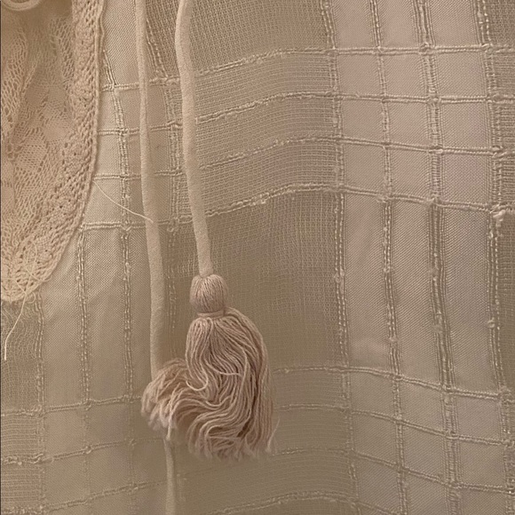 BRAND NEW long sleeve tie up top - Picture 2 of 5